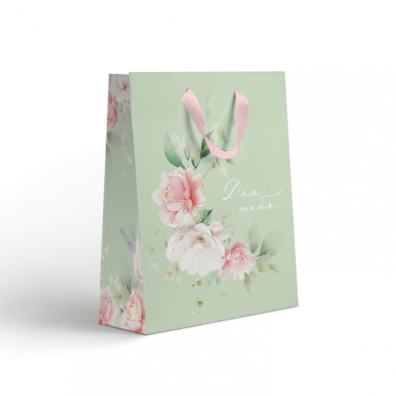 Пакет бумажный подарочный 