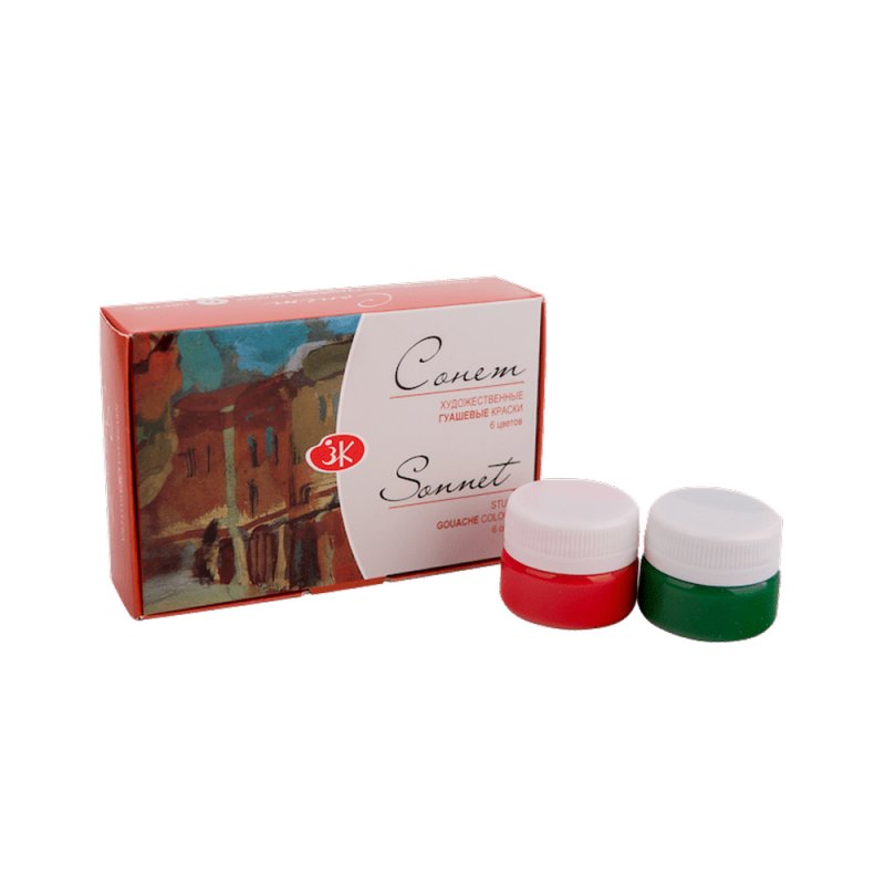 Краски гуашевые 