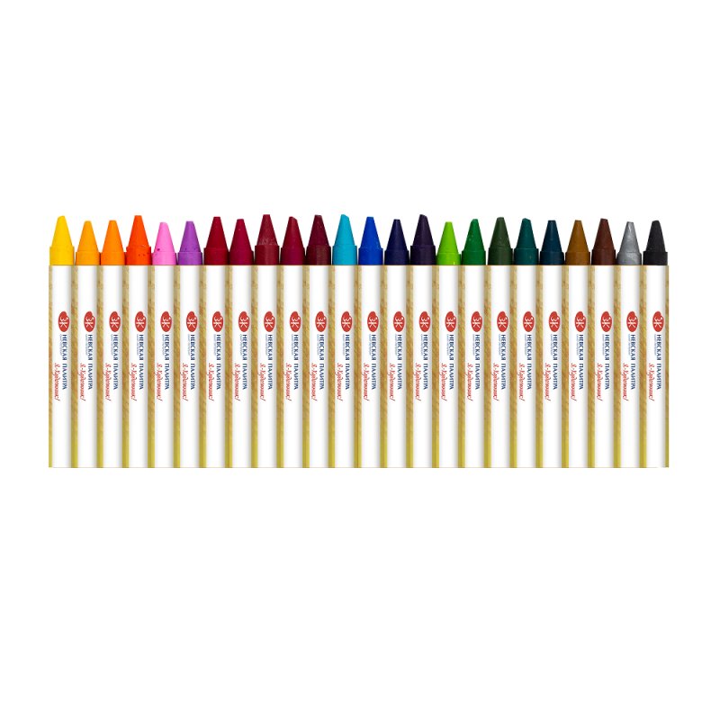 Мелки восковые 