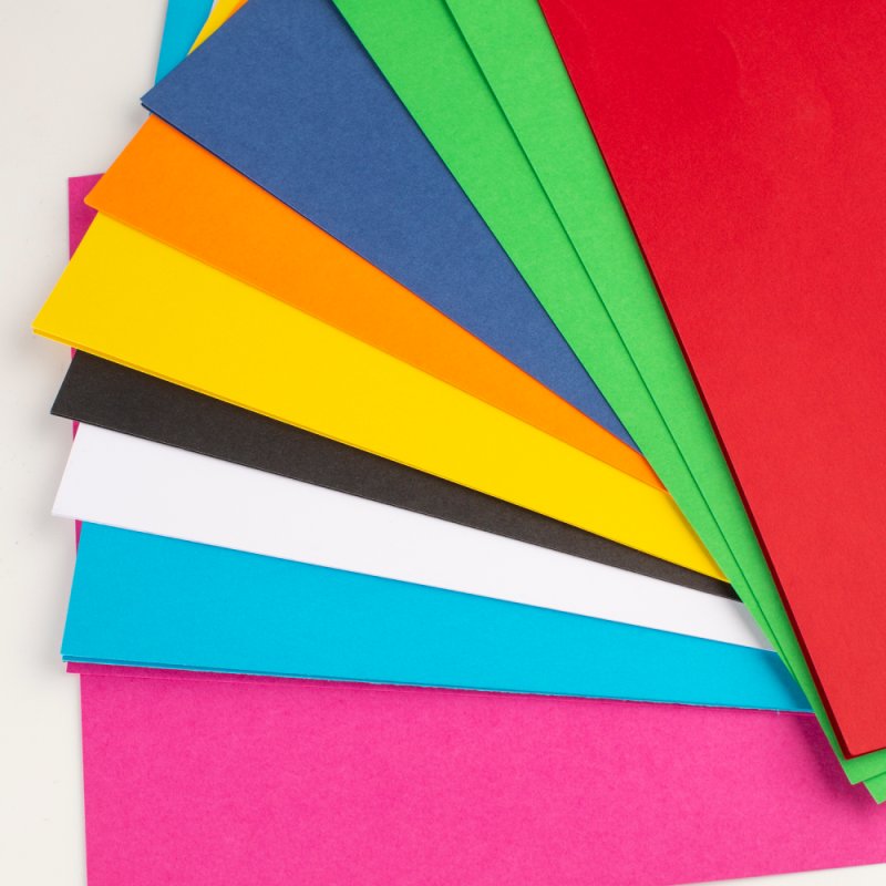 Картон цветной 