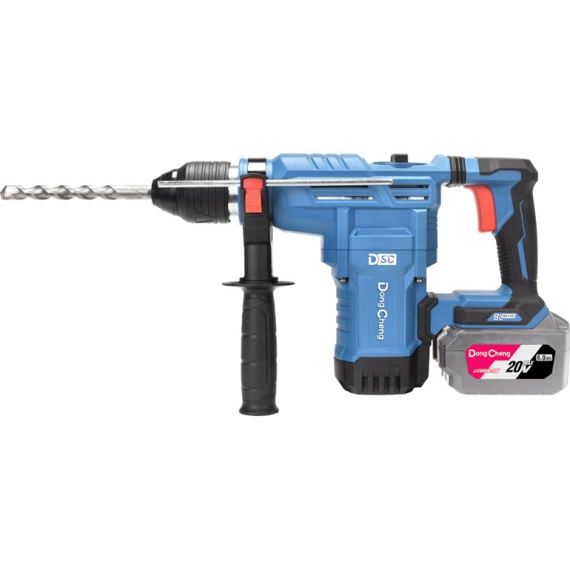 Аккумуляторный перфоратор DongCheng DCZC02-28 (TYPE H2K), 20 В, 3.5 Дж, без АКБ, З/У 4 А