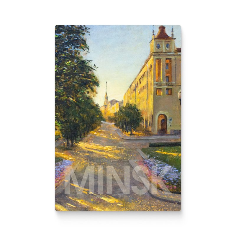 Чехол для карт «Июльский вечер», Ольга Шкарубо, натуральная кожа, разноцветный