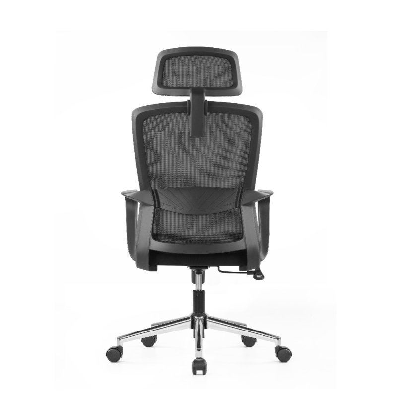 Кресло компьютерное SitZone U-060A, сетка, ткань, черный