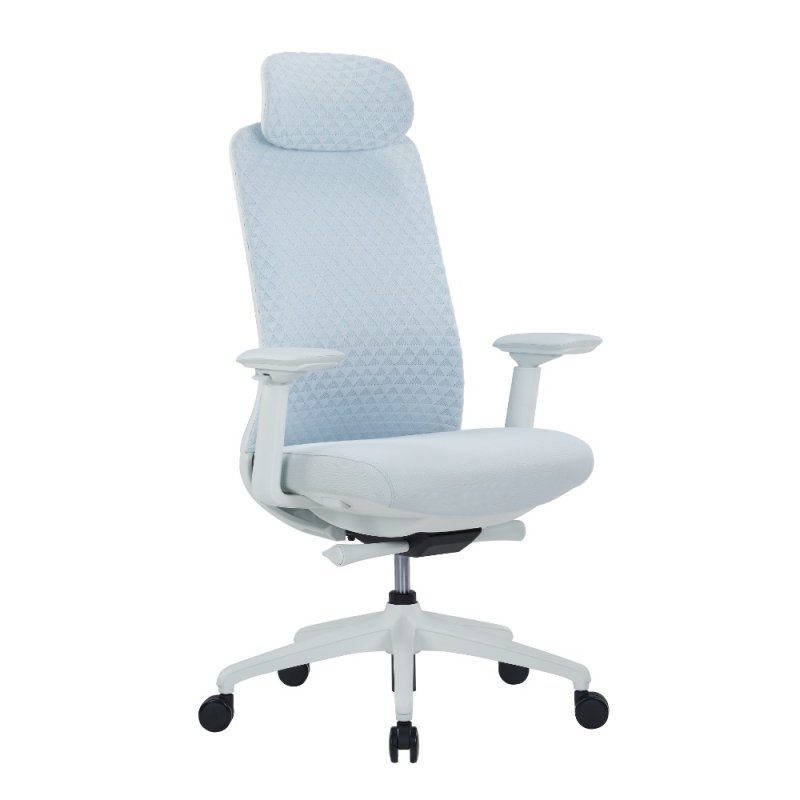 Кресло эргономичное SitZone CH-531A -BS ткань, пластик, белый