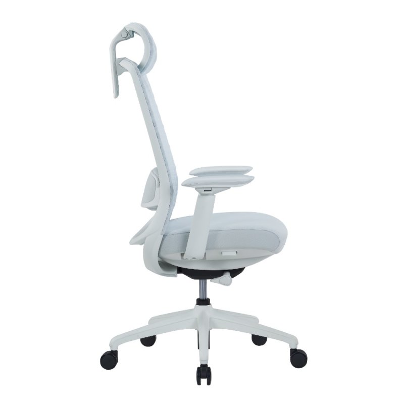 Кресло эргономичное SitZone CH-531A -BS ткань, пластик, белый