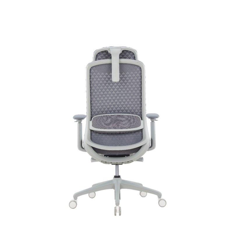 Кресло эргономичное SitZone CH-531A, ткань, пластик, серый