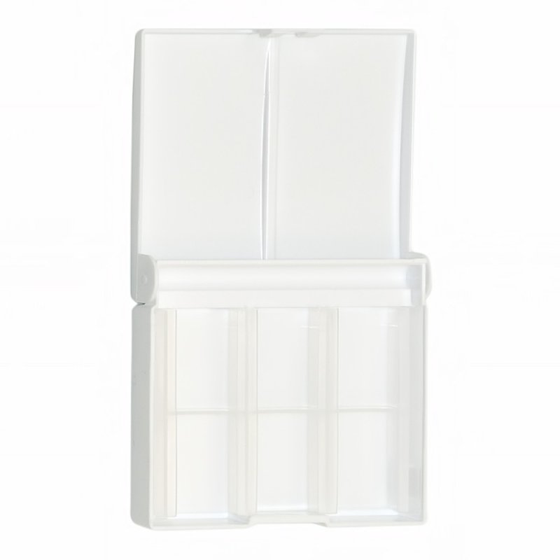 Коробка для акварели 12 цветов, пластик