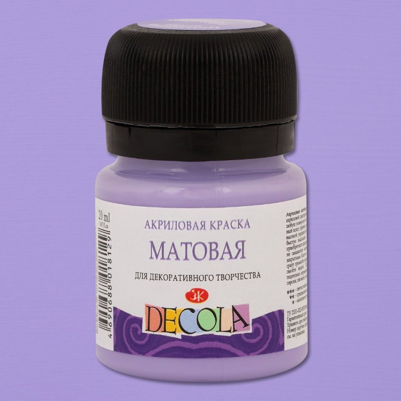 Краска акриловая матовая 