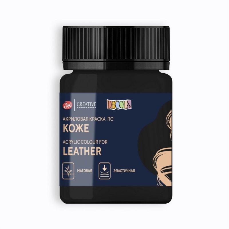 Краска акриловая для кожи 