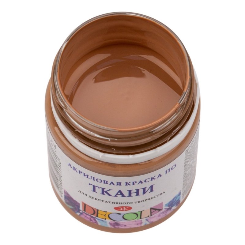 Краска акриловая по ткани 