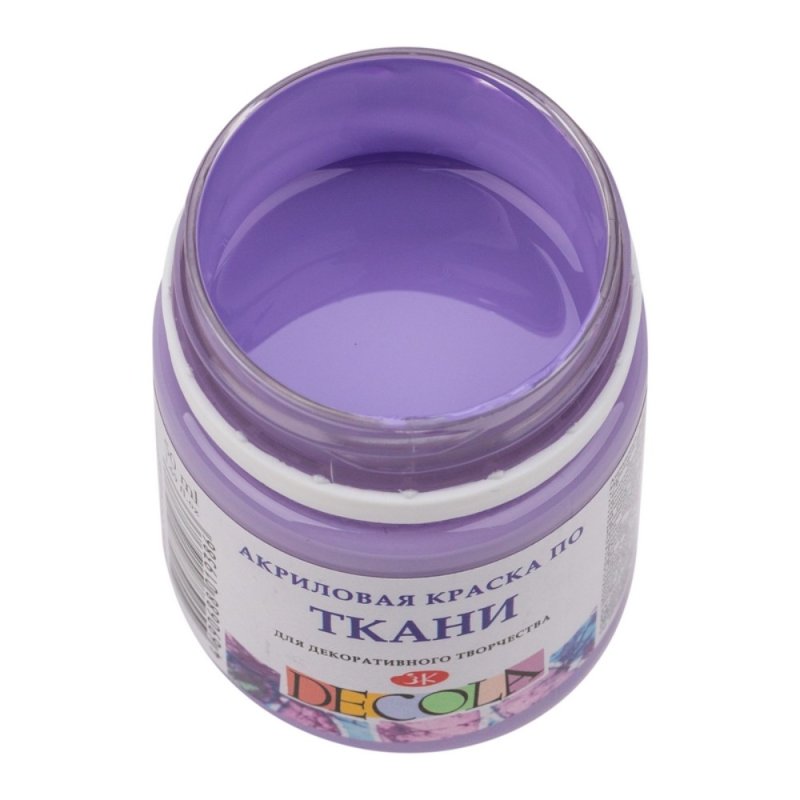 Краска акриловая по ткани 