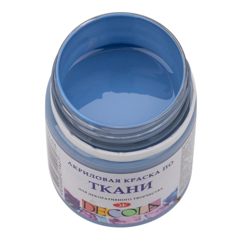 Краска акриловая по ткани 