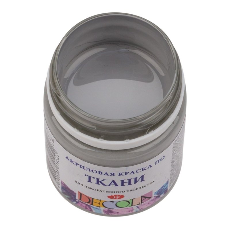 Краска акриловая по ткани 