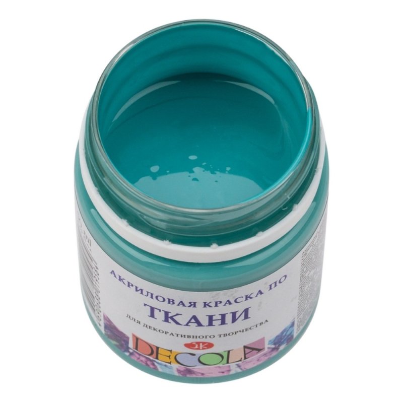 Краска акриловая по ткани 