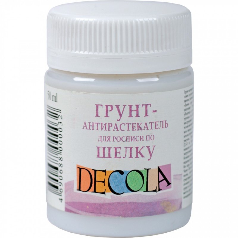 Грунт-антирастекатель по шелку 