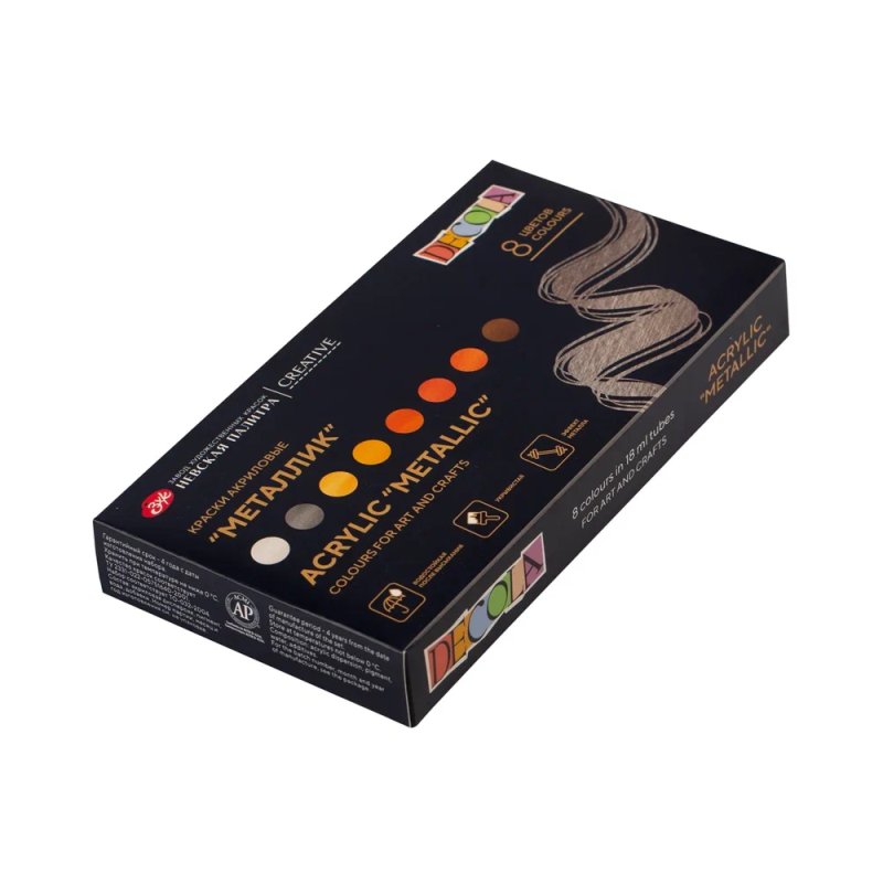 Краска акриловая металлик 