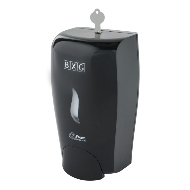 Диспенсер BXG-FD-1198В, для мыла-пены 1 л, пластик, черный