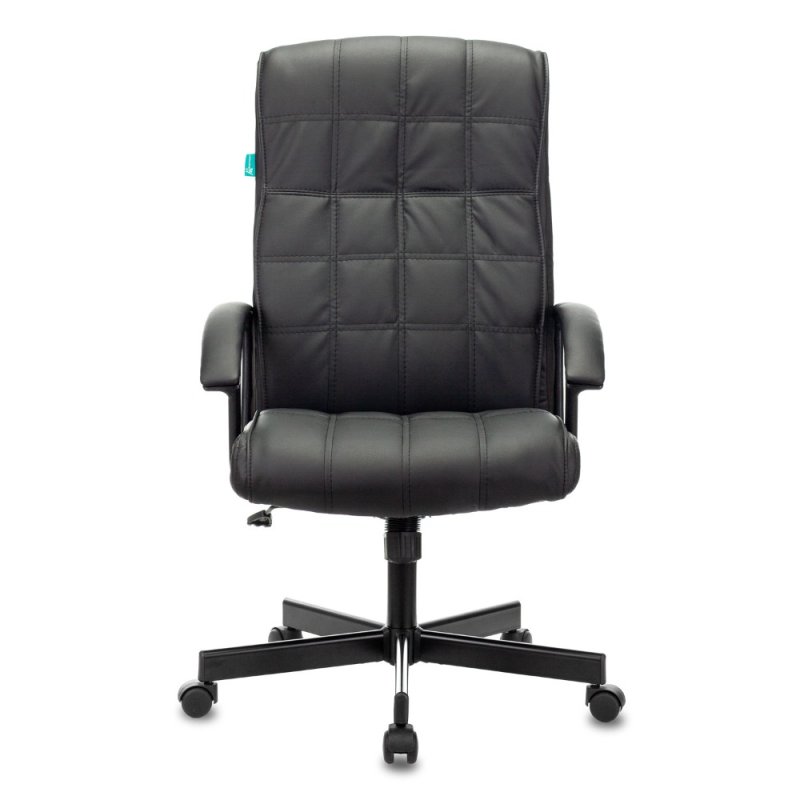 Кресло для руководителя Бюрократ CH-823AXSN, экокожа, черный, металл
