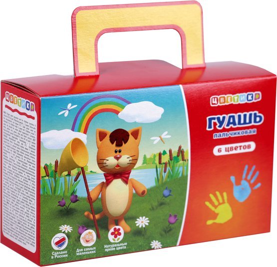 Гуашь пальчиковая 