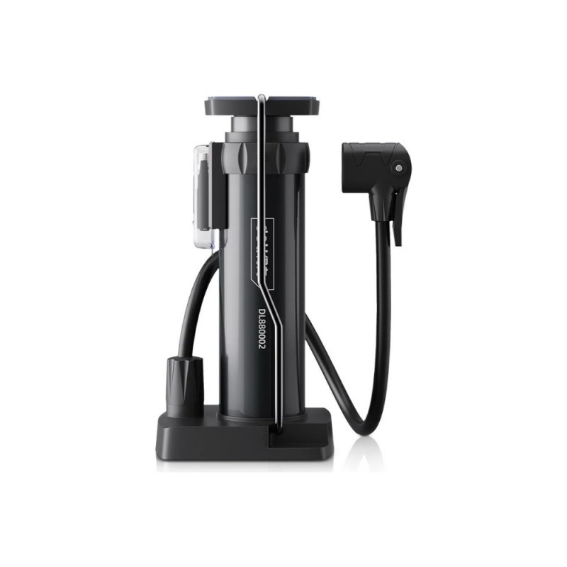 Насос велосипедный ножной Deli YS EDL880002, 5.5bar/80psi