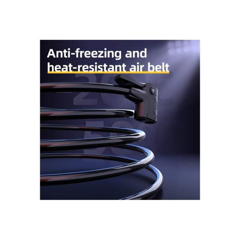 Насос велосипедный ножной Deli YS EDL880002, 5.5bar/80psi