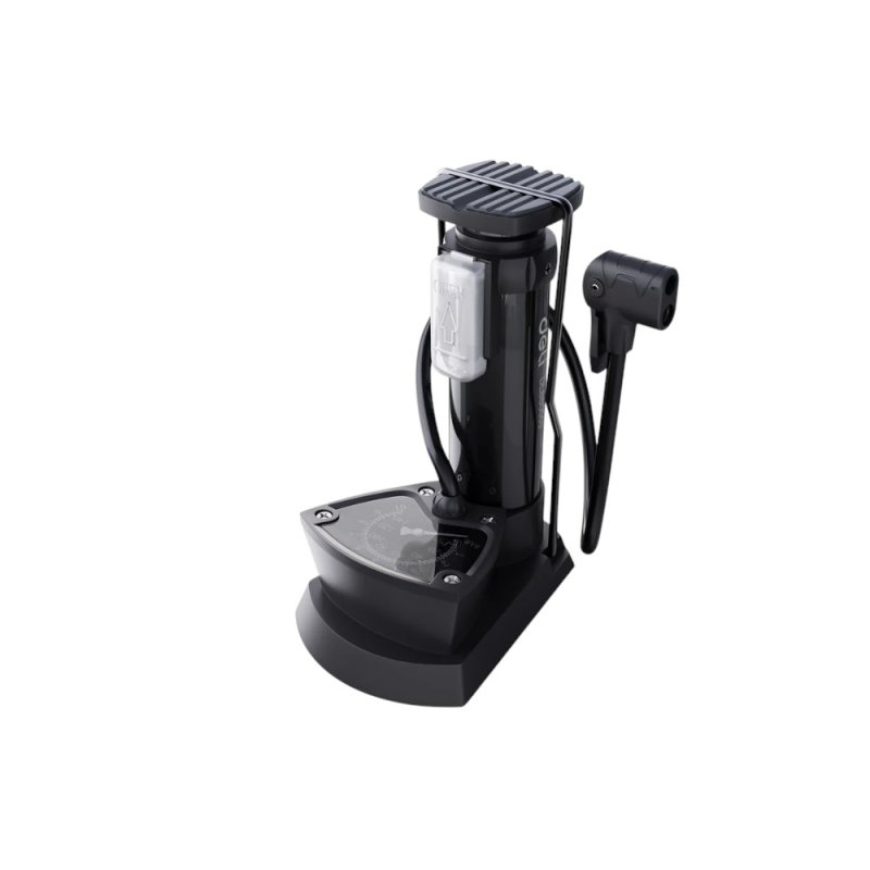 Насос велосипедный ножной Deli YS EDL880003, 9.6 bar/140 PSI