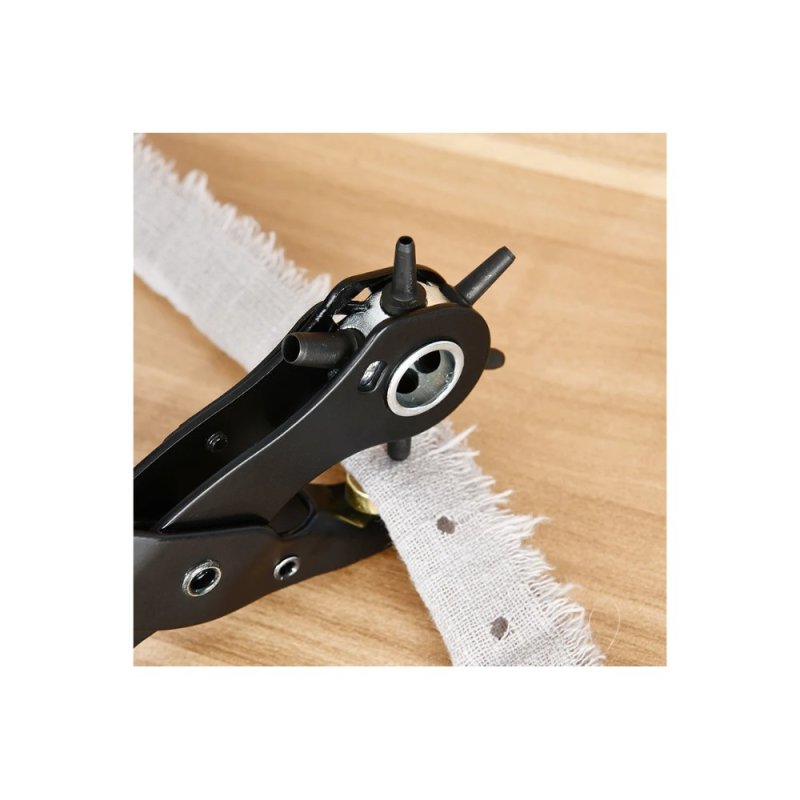 Дырокол Deli YS EDL1919A (пробойник, просекатель) для кожи, 250 мм., 6-в-1