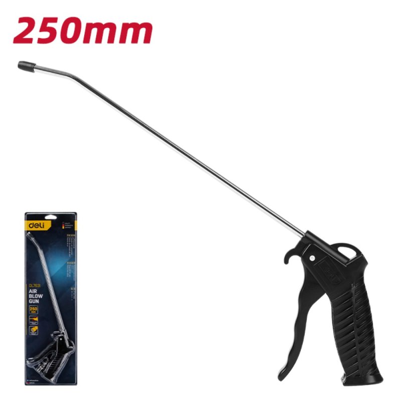 Пистолет для продувки Deli YS EDL7631, 250 мм., черный