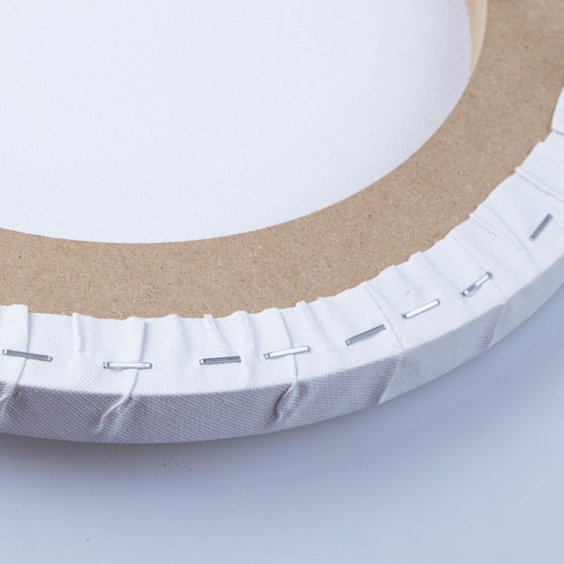 Холст на подрамнике овальный 