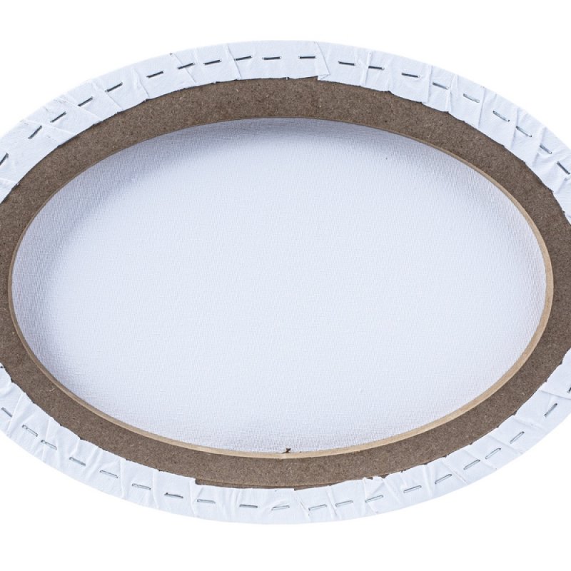 Холст на подрамнике овальный 