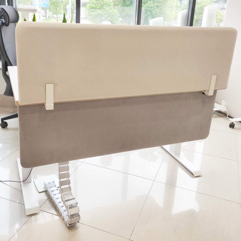 Экран тканевый настольный 1250х400 мм, ткань soro 21