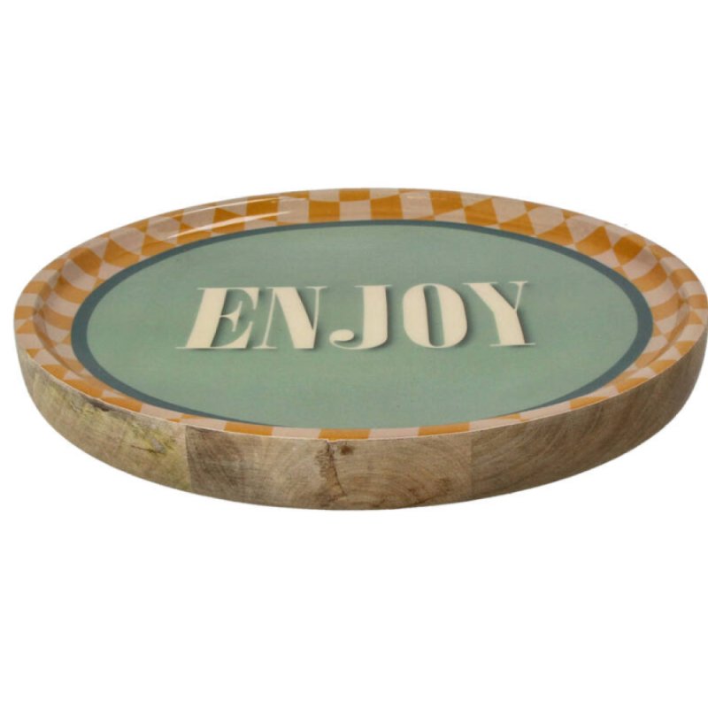 Тарелка деревянная 