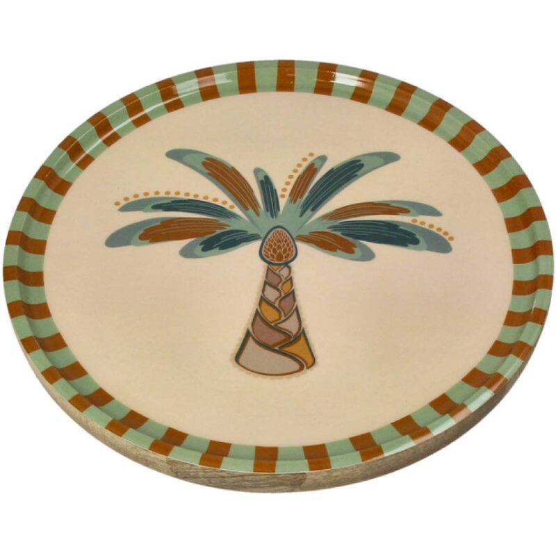 Тарелка деревянная 