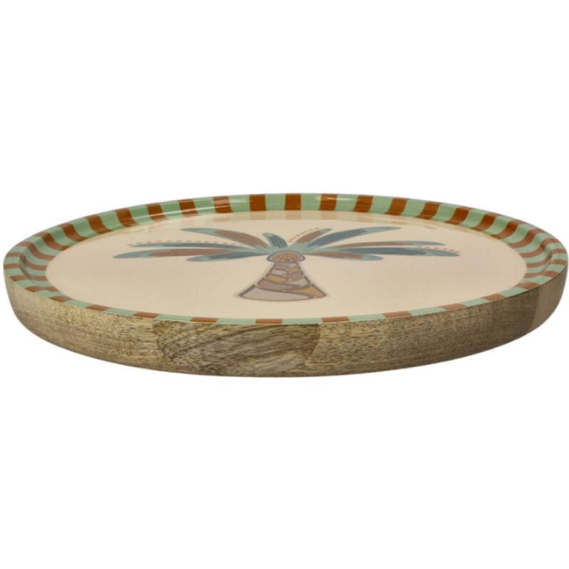 Тарелка деревянная 