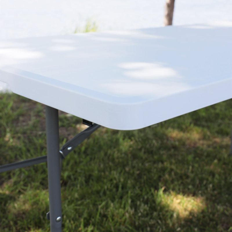 Стол складной 1800х755х730 мм, пластик, белый