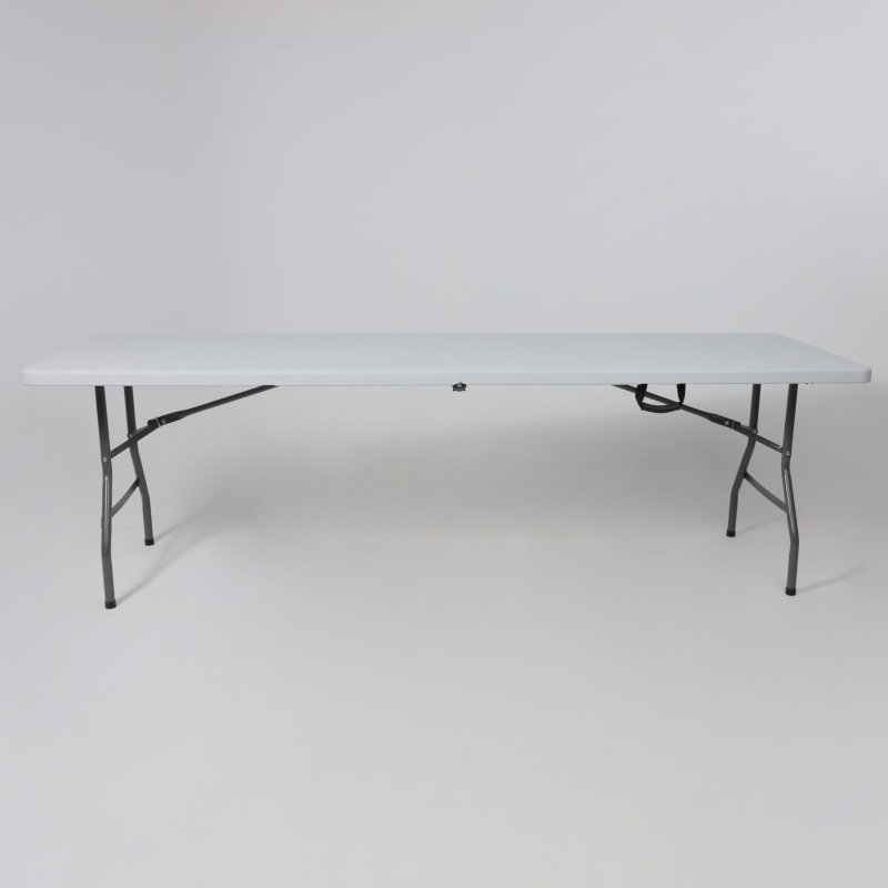 Стол складной Table AKS тип 1, 2400х760х740 мм, пластик, белый