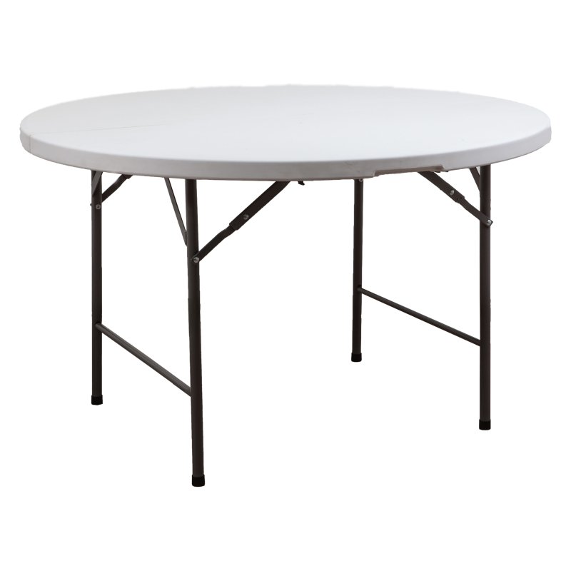 Стол складной Table AKS тип 10, 1520х1520х740 мм, пластик, белый