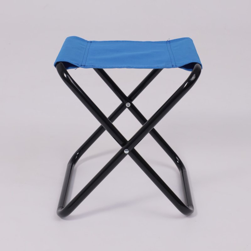 Табурет складной ANGLER, ткань, синий