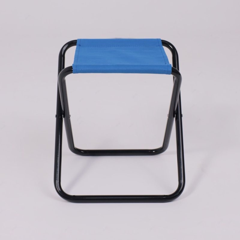 Табурет складной ANGLER, ткань, синий