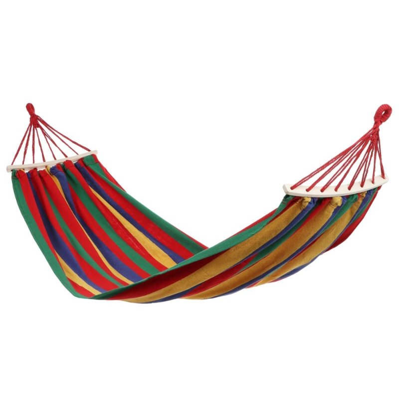 Гамак BLITZ 200х150см, полиэстер, красный, жёлтый, синий, зелёный