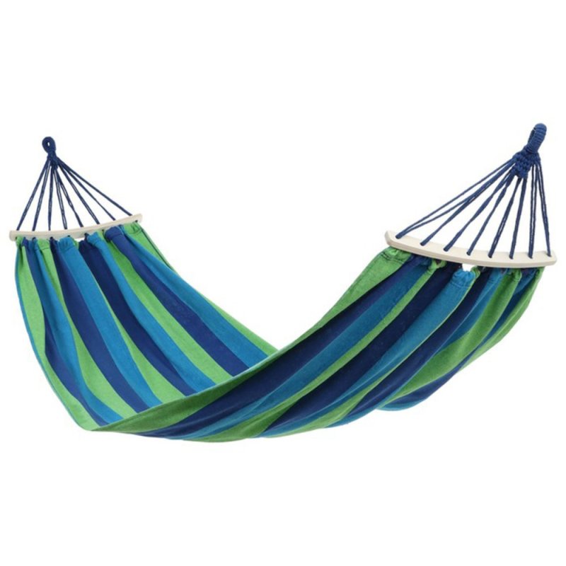 Гамак BRAZIL 200х150см, полиэстер, синий, голубой, зелёный