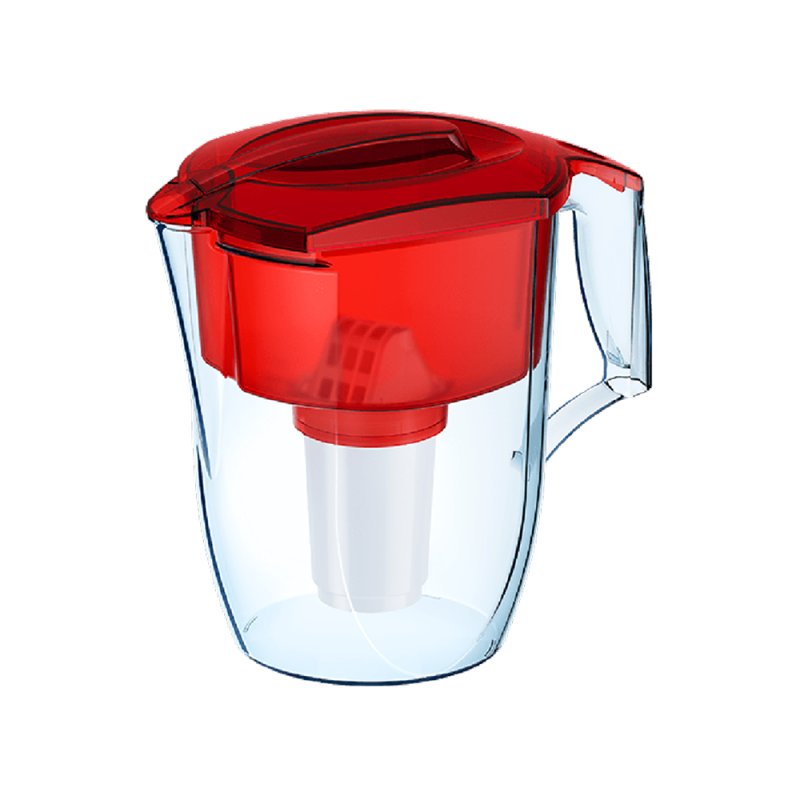 Фильтр-кувшин Аквафор Гарри с дополнительным модулем, красный