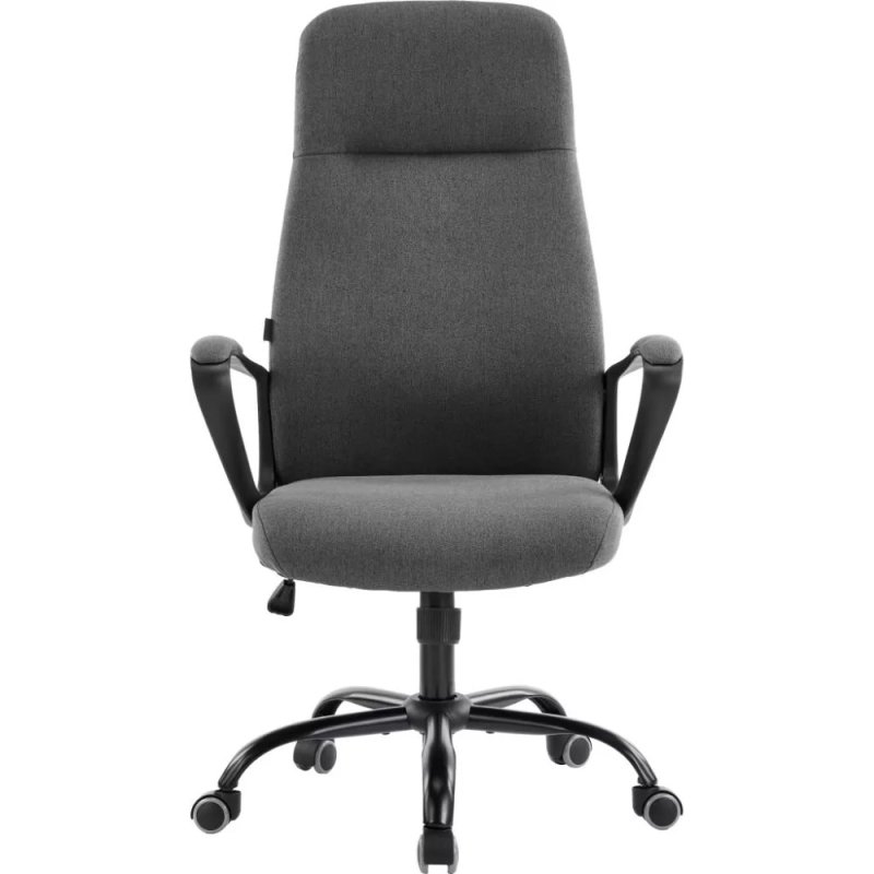 Кресло компьютерное EVERPROF Smart, ткань, серый, металл, корпус черный
