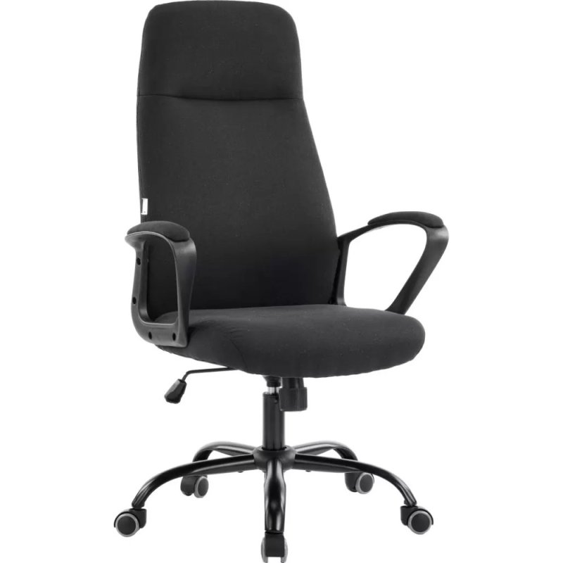 Кресло компьютерное EVERPROF Smart, ткань, черный, металл, корпус черный