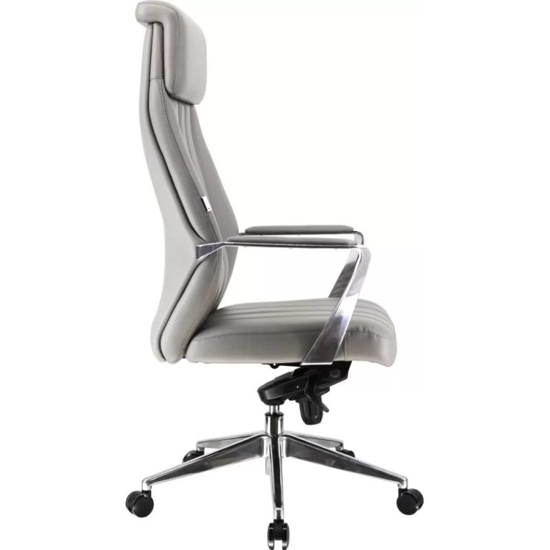 Кресло компьютерное EVERPROF Tokyo, экокожа, серый, металл
