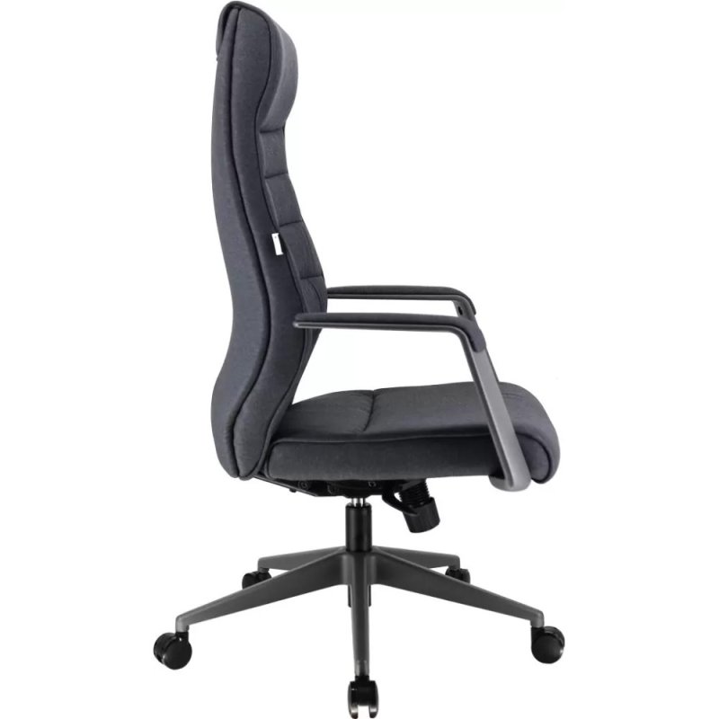 Кресло компьютерное EVERPROF Bangkok, ткань, темно-серый, металл, корпус черный