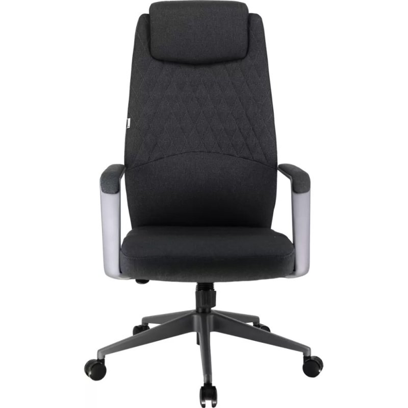 Кресло компьютерное EVERPROF Singapure, ткань, темно-серый, металл, корпус черный