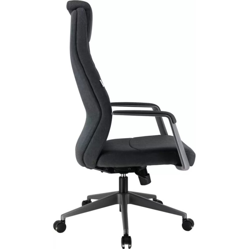 Кресло компьютерное EVERPROF Singapure, ткань, темно-серый, металл, корпус черный