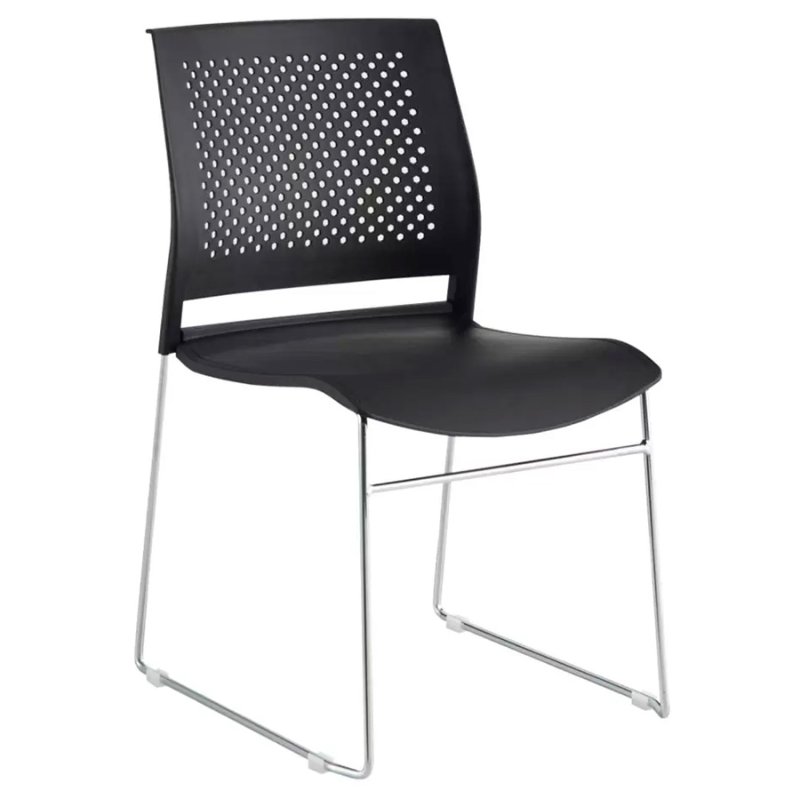 Стул для посетителей EVERPROF Neo пластик, черный