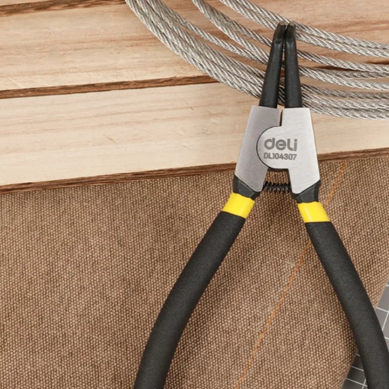 Съемник стопорных колец Deli YS EDL104307, 180 мм